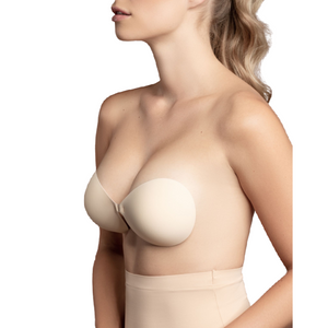 BYE-BRA - BRA INVISIBLE BLACK CUP A BYE BRA - BRAS