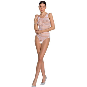 PASSION - WOMAN BS086 BODYSTOCKING BLANCO TALLA UNICA PASSION WOMAN