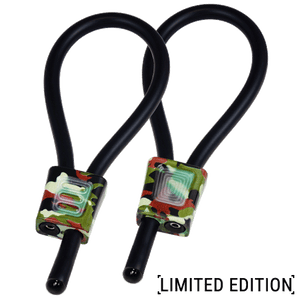 ELECTRASTIM - PRESTIGE ELECTRALOOPS ADJUSTABLE COCK RINGS CAMOUFLAGE ELECTRASTIM