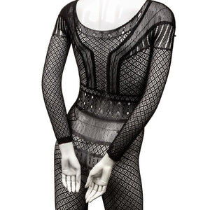 CALEXOTICS - LACE BODY SUIT ONE SIZE CALEXOTICS