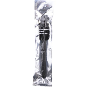 ALL BLACK - SHOWER ANAL SILICONE 27 CM KAIKKI MUSTA