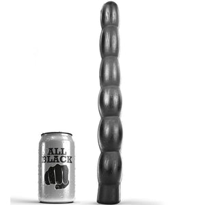 ALL BLACK - ANAL DILDO 32 CM KAIKKI MUSTA