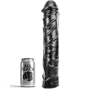 ALL BLACK - GIANT SOFT FISTING DILDO 32 CM - LoveYou.lv