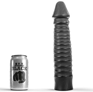 ALL BLACK - DILDO 26 CM ALL BLACK