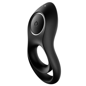 SATISFYER - LEGENDARY DUO RING VIBRATOR BLACK SATISFYER RING