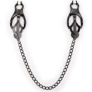 OHMAMA FETISH - JAPANESE NIPPLE Clamps WITH BLACK CHAIN OHMAMA FETISH