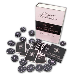 DIABLO PICANTE - GAME STRIP POKER TOKENS AND CARDS DIABLO PICANTE