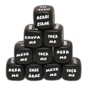SPICY DEVIL - BLACK ACTION DICE DIABLO PICANTE