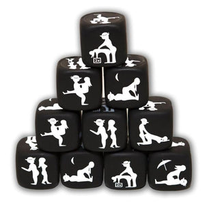DIABLO PICANTE - DICE GAME OF POSTURE BLACK DIABLO PICANTE