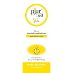 PJUR Med Soft Glide Silicone Lubricant with Jojoba, 1.5ml packaging