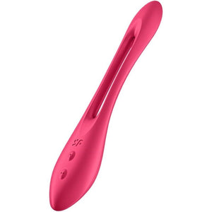 SATISFYER - ELASTIC JOY MULTI VIBRATOR RED SATISFYER VIBRATOR