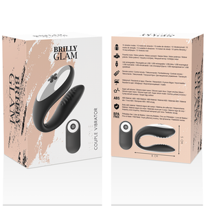 BRILLY GLAM - WE LOVE FOR PARTNERS BLACK REMOTE CONTROL BRILLY GLAM