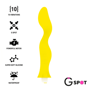 G-SPOT - GAVYN G-SPOT VIBRATOR KELTAINEN G-SPOT