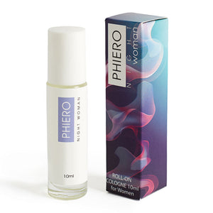500 KOSMETIIKKIA - PHIERO NIGHT WOMAN. FEROMONEET ROLL-ON MUODOSSA NAISILLE HAJUKSUT - LoveYou.lv