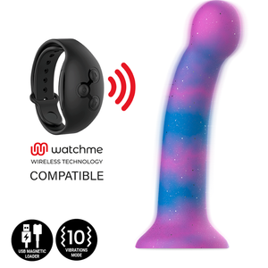 MÜTOLOOGIA - DION GALACTIC DILDO S - VIBRATOR WATCHME juhtmevaba tehnoloogiaga ühilduv MYTHOLOGY FANTASY DILDO