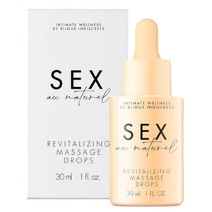 BIJOUX - INDISCRETS GOUTTES DE MASSAGE INTIME REVITALISANT BIJOUX AU NATUREL