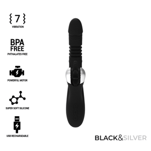 NOIR ET ARGENT - ANCHE BUNNY UP & DOWN VIBE NOIR ET ARGENT