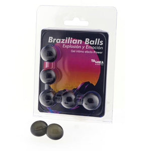 TOLOKA - 5 BRASILIAAN BALLS POWER EFFECT jännittävä geeli TOLOKA