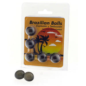 TOLOKA – 5 BRASILIANISCHE BÄLLE KOMFORT-EFFEKT AUFREGENDES GEL TOLOKA
