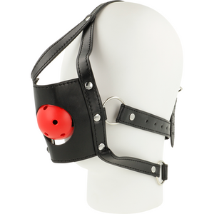OHMAMA OPEN MOUTH HEAD HARNESS OHMAMA FETISH