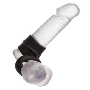 CALEXOTICS - ALPHA DUAL MAGNUM PIERŚCIEŃ CZARNY KALEXOTICS