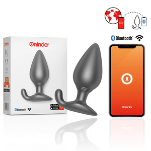 ONINDER - RIO VÄRITÄVÄ ANAL TULPPA MUSTA - ILMAINEN APP ONINDER