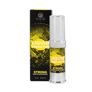 SECRETPLAY - STIMULATEUR VIBRATEUR LIQUIDE UNISEXE FORT 15 ML - LoveYou.lv