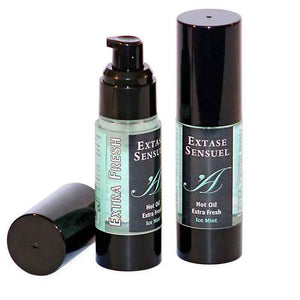 EXTASE SENSUAL - MASSAGE OIL WITH EXTRA FRESH ICE EFFECT 30 ML - LoveYou.lv