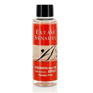 EXTASE SENSUAL - MASSAGEÖL MIT WÄRMEEFFEKT UND PASSIONSFRUCHTPHEROMONEN 100 ML - LoveYou.lv