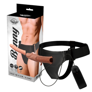 GURT-ATTRAKTION - RNES HOLLOW BENNY MIT VIBRATOR 15 CM BIS 4,5 CM GURT-ATTRAKTION