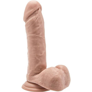GET REAL - DILDO 18 CM WITH BALLS SKIN GET REAL