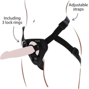 GET REAL - STRAP-ON HARNESS BLACK GET REAL