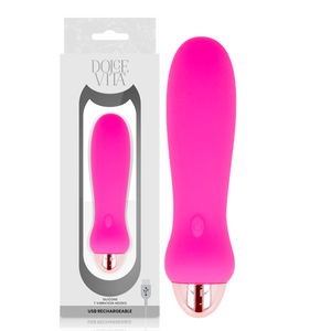DOLCE VITA - LADATTAVA VIBRATTORI FIVE PINK 7 NOPEA DOLCE VITA