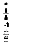 Icons showing powerful motor, extending feature, vibration, sucking, super soft silicone, and waterproof for Ibiza vibrator.