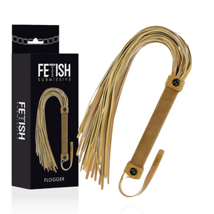 FETISH SUBMISSIVE ORIGEN - VEGAN LEATHER WHIP FETISH SUBMISSIVE ORIGIN