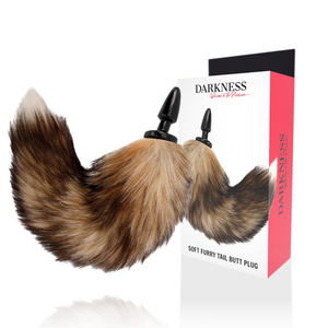 DARKNESS - LUONNOLLINEN HÄNTÄ SILIKONIN ANAL PULKILLA 10 CM DARKNESS ANAL