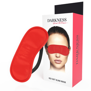 DARKNESS - GERADE ROTE MASKE DARKNESS BONDAGE