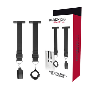 DARKNESS - BONDAGE DOOR HANDCUFFS DARKNESS BONDAGE
