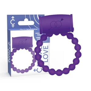 CASUAL LOVE - 25 ANNEAU VIBRATEUR COUPLE VIOLET CASUAL LOVE