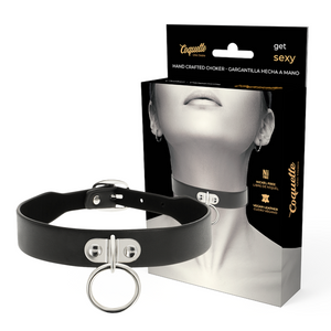 COQUETTE CHIC DESIRE - VEGAN LEATHER NECKLACE WOMAN FETISH ACCESSORY COQUETTE ACCESSORIES