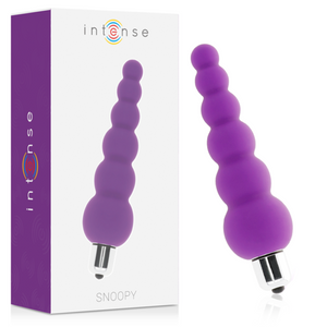 INTENSE - SNOOPY 7 VITESSES SILICONE LILAS JOUETS ANAL INTENSE