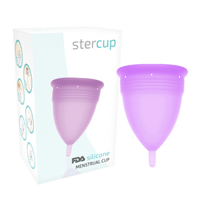 STERCUP - FDA SILICONE MENSTRUAL CUP VIOLET - SIZE L STERCUP