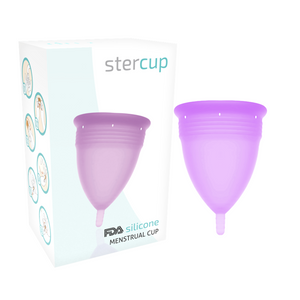 STERCUP - FDA SILICONE MENSTRUAL CUP VIOLET - SIZE S STERCUP