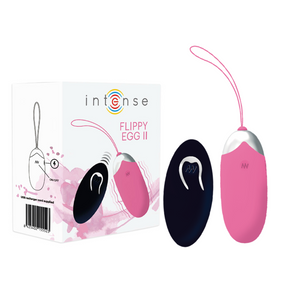 INTENSE - FLIPPY II VÄRITÄVÄ MUNA KAUKOSÄÄTIMELLÄ PINK INTENSE COUPLES LELUJA