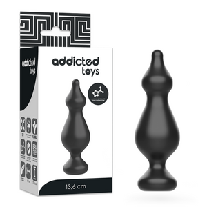 ADDICTED TOYS - ANAL SEXUELLER STECKER 13,6 CM SCHWARZ ADDICTED TOYS