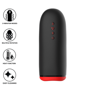 JAMYJOB - SPIN-X HEATING AND ROTATION MASTURBATOR JAMYJOB