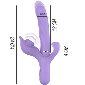INTENSE - BILLIE-MONITOIMINTO LADATTAVA TÄRMÄRI IMU & PULSSI PURPURA INTENSE FUN