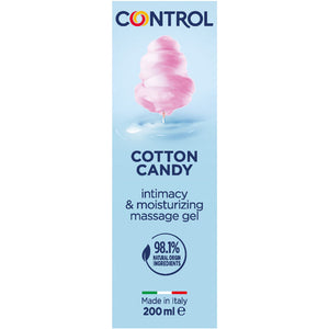CONTROL - COTTON CANDY -HIERONTAGEELI 3:1 200 ML CONTROL LUBES