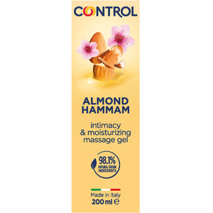 KONTROLA - ŻEL DO MASAŻU HAMMAM MIGDAŁOWY 3 W 1 200 ML LUBY KONTROLNE