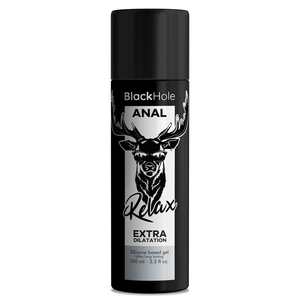 BLACK HOLE - GEL BASE DE SILICONE DILATATION ANAL 100 ML BLACK HOLE